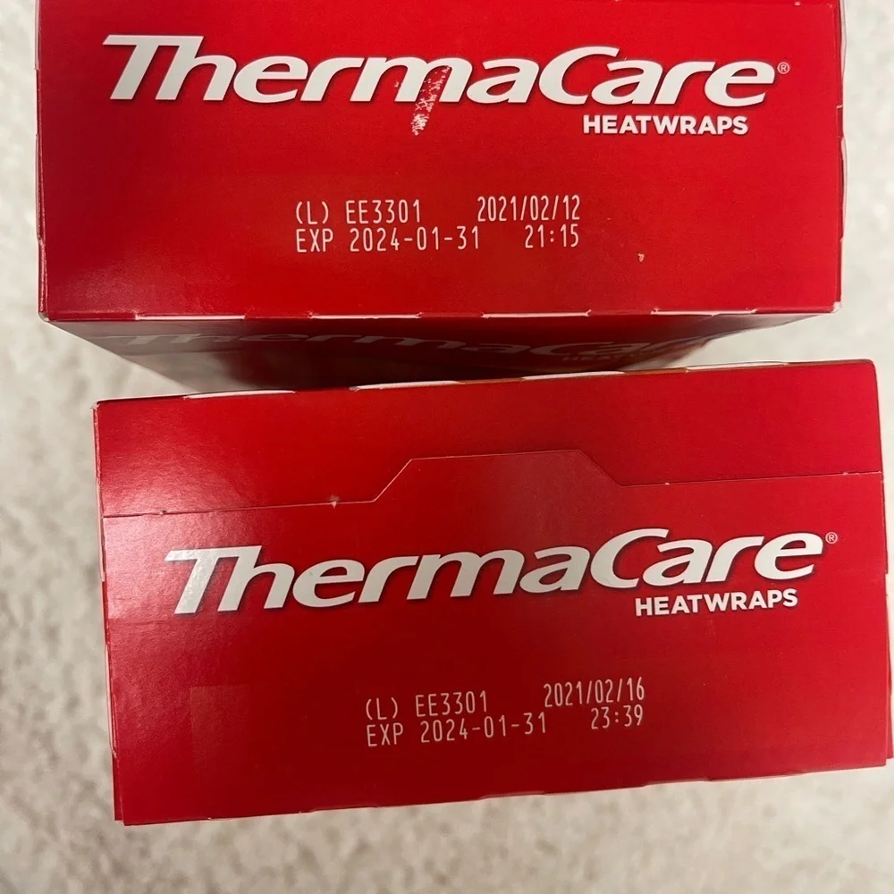 2 Pack: Thermacare Back/Hip Pain Heatwraps Small Med